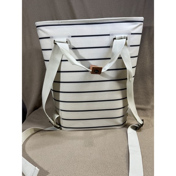 Hearth And Hand with Magnolia 19qt‎ Insulated Multistripe Backpack Cooler - Picture 2 of 6